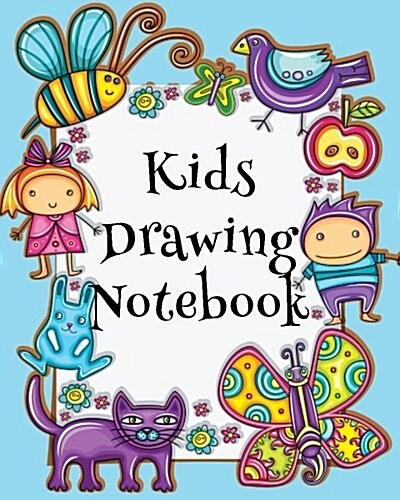 Kids Drawing Notebook: Dot Grid Journal Notebook (Paperback)