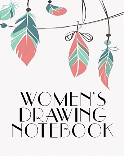 Womens Drawing Notebook: Dot Grid Journal Notebook (Paperback)