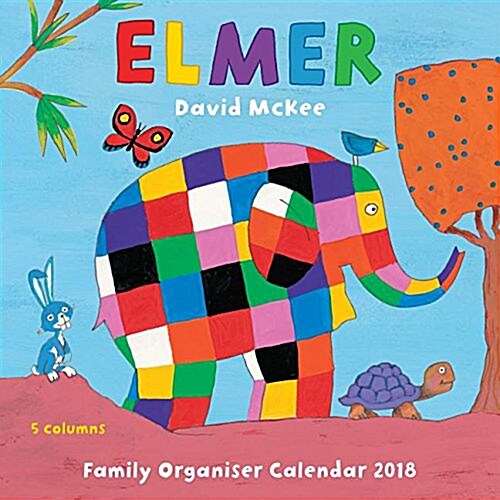 Elmer Wall Calendar 2018 (Art Calendar) (Calendar, New ed)