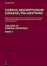 Iudaea / Idumaea: 2649-3324 (Hardcover)