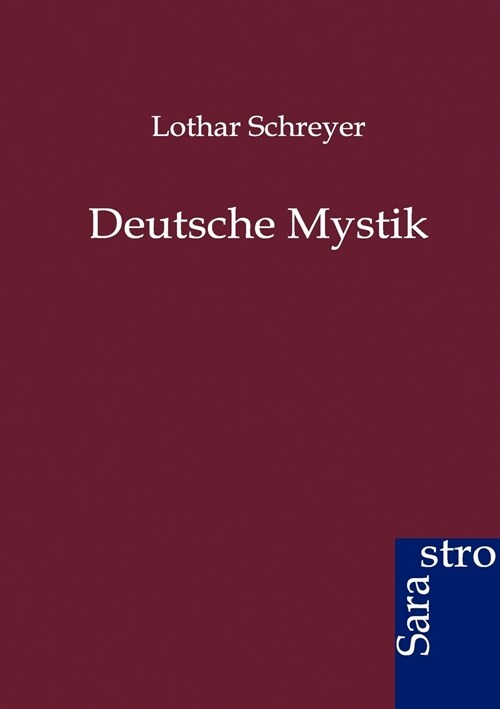 Deutsche Mystik (Paperback)