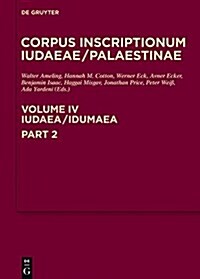 Iudaea / Idumaea: 3325-3978 (Hardcover)