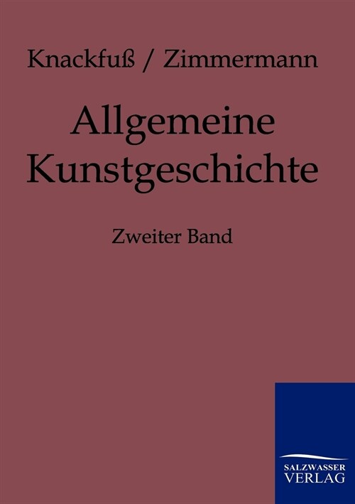 Allgemeine Kunstgeschichte (Paperback)