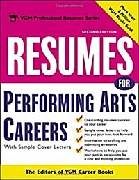 Resumes for Performing Arts Careers (Paperback, 2nd, Subsequent)