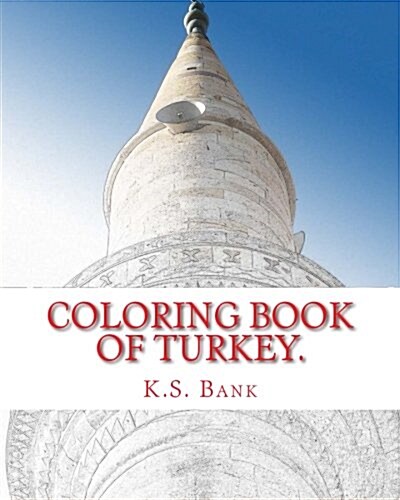 Coloring Book of Turkey. (Paperback, CLR, CSM)