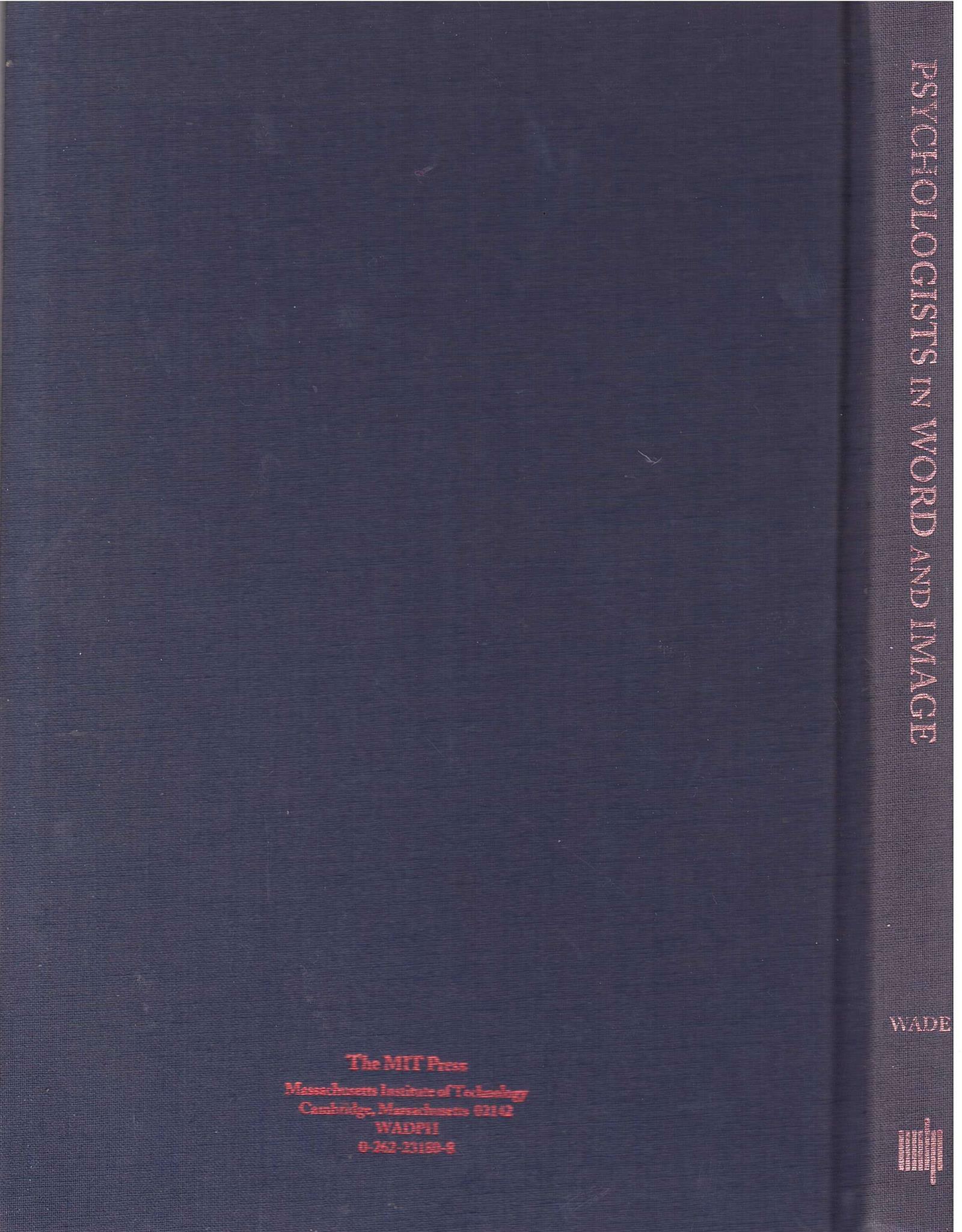 Psychologists in word and image