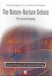 The Nature-Nurture Debate: The Essential Readings (Paperback)