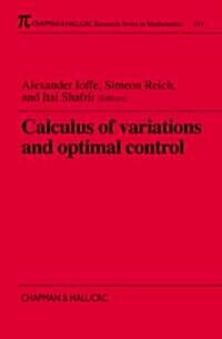 Calculus of Variations and Optimal Control: Technion 1998 (Paperback)