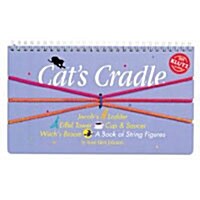 Cats Cradle: A Book of String Figures [With Three Colored Cords] (Spiral)