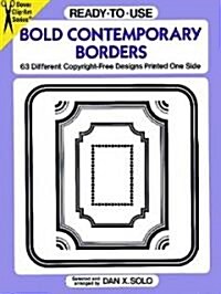 Ready-To-Use Bold Contemporary Borders (Paperback)
