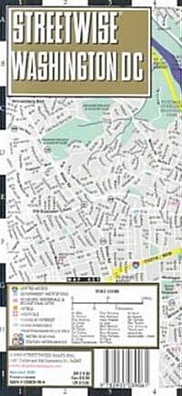 Streetwise Washington, DC Map - Laminated City Street Map of Washington, DC: Folding Pocket Size Travel Map (Folded, 2015 Updated)