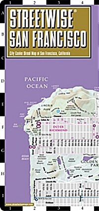 Streetwise San Francisco Map - Laminated City Street Map of San Francisco, California: Folding Pocket Size Travel Map (Folded, 2015 Updated)