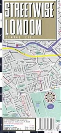 Streetwise London Map - Laminated City Street Map of London, England: Folding Pocket Size Travel Map (Folded, 2014 Updated)