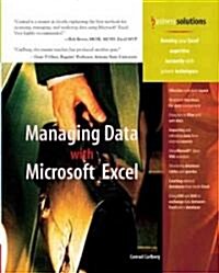 Managing Data with Excel (Paperback)