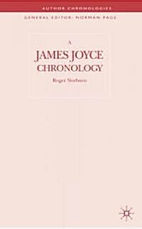 A James Joyce Chronology (Hardcover)