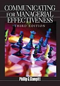 Communicating for Managerial Effectiveness (Paperback, 3rd)