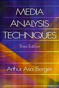 Media Analysis Techniques (Paperback, 3rd)