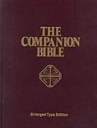 Companion Bible-KJV (Hardcover, Enlarged Print)