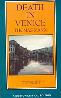 [중고] Death in Venice: A Norton Critical Edition (Paperback)