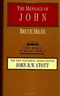 [중고] The Message of John (Paperback)