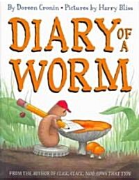 Diary of a Worm (1 Hardcover/1 CD) [With Hardcover Book] (Hardcover)