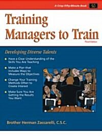 Training Managers to Train (Paperback, 3rd)