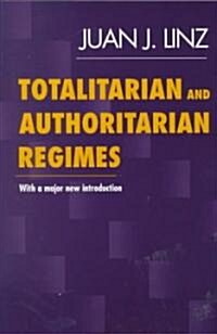 Totalitarian and Authoritarian Regimes (Paperback)