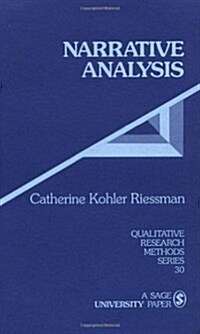 Narrative Analysis (Paperback)