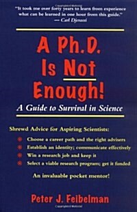 [중고] A Ph.D. Is Not Enough (Paperback)