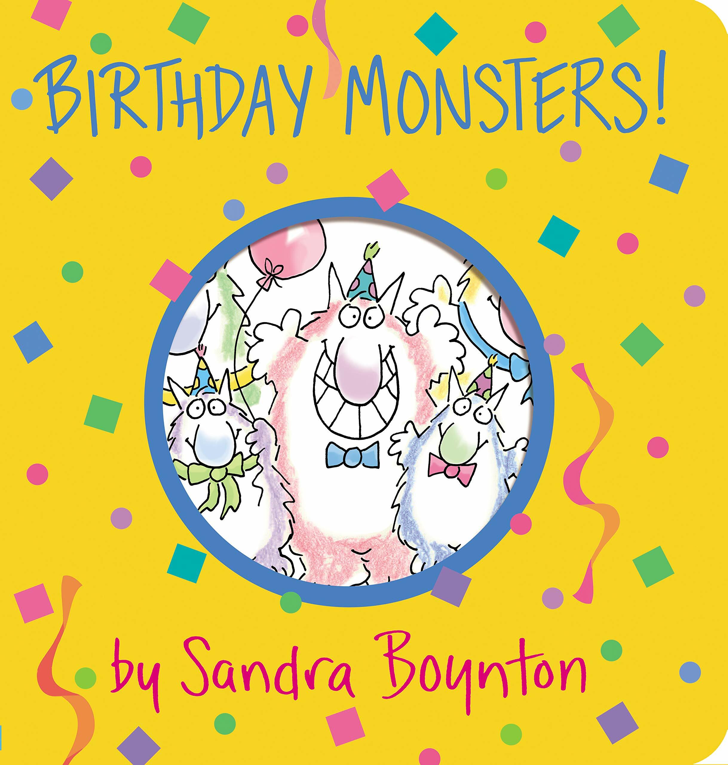 [중고] Birthday Monsters! (Board Books)