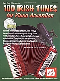 100 Irish Tunes for Piano Accordion [With CD] (Paperback)