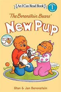 The Berenstain Bears' New Pup [With Stickers] (Paperback)