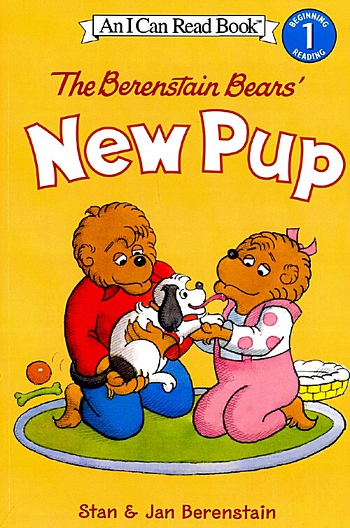 The Berenstain Bears New Pup [With Stickers] (Paperback)