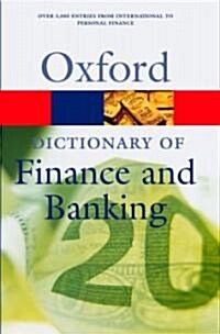 A Dictionary Of Finance And Banking (Paperback, 3rd)