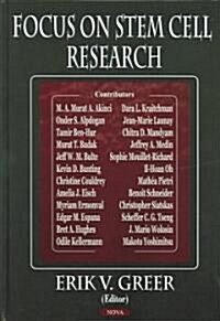 Focus on Stem Cell Research (Hardcover)