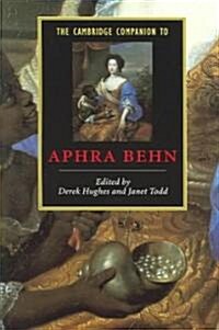 The Cambridge Companion to Aphra Behn (Paperback)