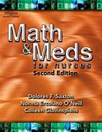 Math And Meds For Nurses (Paperback, CD-ROM, 2nd)