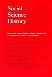 African American Fraternal Associations and the History of Civil Society in the United States: Volume 28 (Paperback)