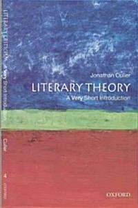 [중고] Literary Theory (Paperback)