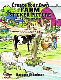 Create Your Own Farm Sticker Picture (Paperback)
