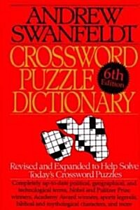 Crossword Puzzle Dictionary: Sixth Edition (Hardcover, 6)