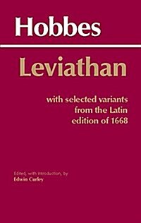 [중고] Leviathan: With Selected Variants from the Latin Edition of 1668 (Paperback)