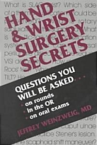 Hand & Wrist Surgery Secrets (Paperback)