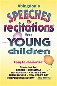 Abingdons Speeches & Recitations for Young Children (Paperback)