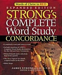 Strongs Complete Word Study Concordance (Hardcover, CD-ROM)