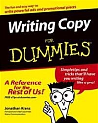 Writing Copy For Dummies (Paperback)