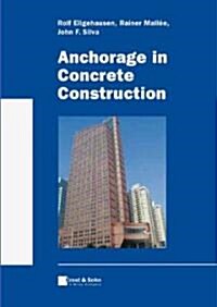 [중고] Anchorage in Concrete Construction (Hardcover)