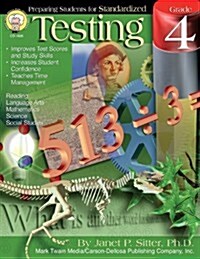 Preparing Students for Standardized Testing, Grade 4 (Paperback)