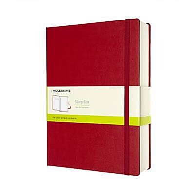 Moleskine Story Box, A4, Scarlet Red, Hard Cover (8.25 X 11.5) (Other)