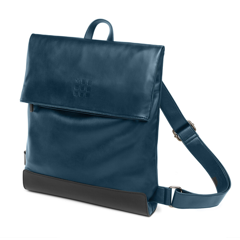 Moleskine Classic Foldover Backpack, Steel Blue (Other)